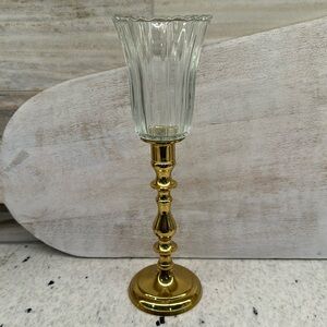 Brass candle holder